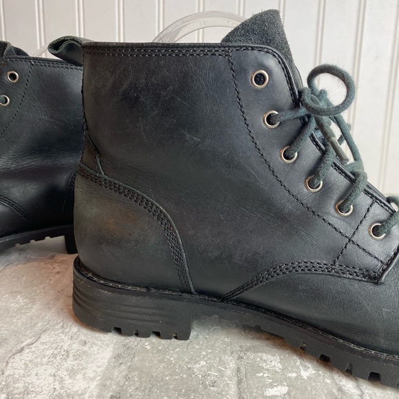 Cole Haan combat moto boots - Picture 14 of 14